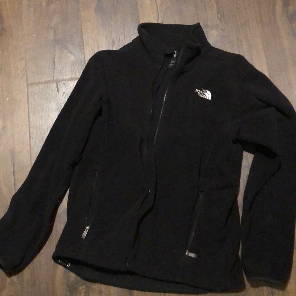 Men’s Northface black fleece jacket